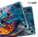 Blurred Abstract Flow V12 - Skin Decal Wrap Kit Compatible with the Apple MacBook Pro, Pro with Touch Bar or Air (11", 12", 13", 15" & 16" - All Versions Available)