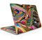 Blurred Abstract Flow V18 - Skin Decal Wrap Kit Compatible with the Apple MacBook Pro, Pro with Touch Bar or Air (11", 12", 13", 15" & 16" - All Versions Available)