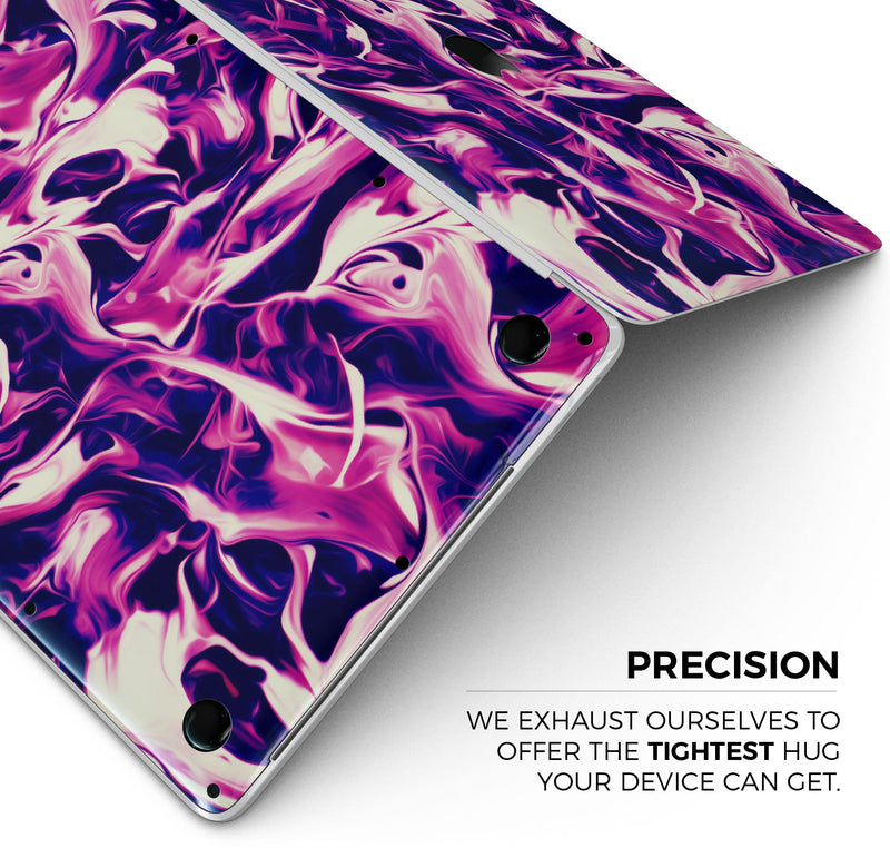 Blurred Abstract Flow V22 - Skin Decal Wrap Kit Compatible with the Apple MacBook Pro, Pro with Touch Bar or Air (11", 12", 13", 15" & 16" - All Versions Available)