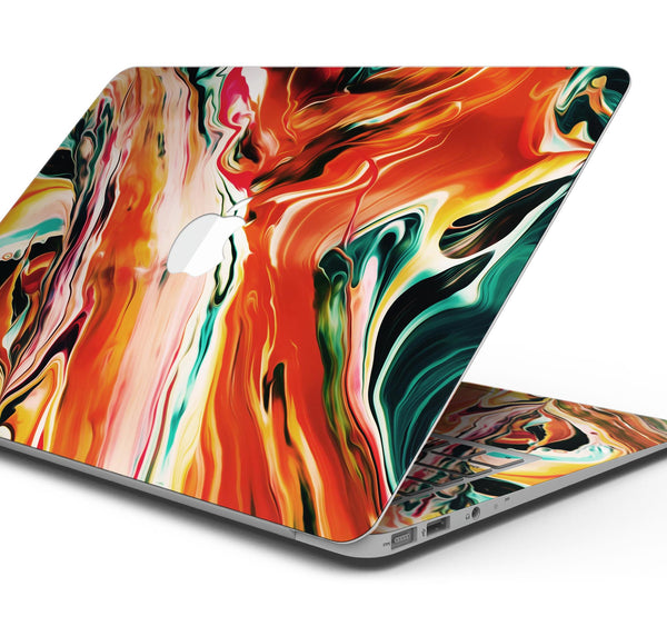 Blurred Abstract Flow V26 - Skin Decal Wrap Kit Compatible with the Apple MacBook Pro, Pro with Touch Bar or Air (11", 12", 13", 15" & 16" - All Versions Available)