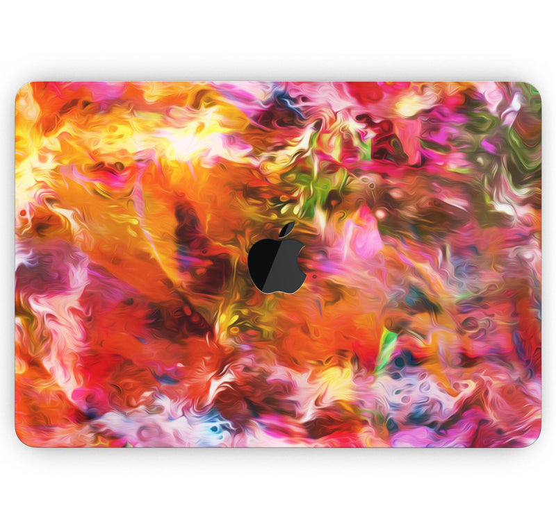Blurred Abstract Flow V2 - Skin Decal Wrap Kit Compatible with the Apple MacBook Pro, Pro with Touch Bar or Air (11", 12", 13", 15" & 16" - All Versions Available)