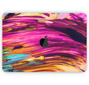 Blurred Abstract Flow V30 - Skin Decal Wrap Kit Compatible with the Apple MacBook Pro, Pro with Touch Bar or Air (11", 12", 13", 15" & 16" - All Versions Available)