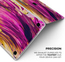 Blurred Abstract Flow V30 - Skin Decal Wrap Kit Compatible with the Apple MacBook Pro, Pro with Touch Bar or Air (11", 12", 13", 15" & 16" - All Versions Available)