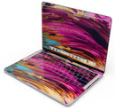 Blurred Abstract Flow V30 - Skin Decal Wrap Kit Compatible with the Apple MacBook Pro, Pro with Touch Bar or Air (11", 12", 13", 15" & 16" - All Versions Available)