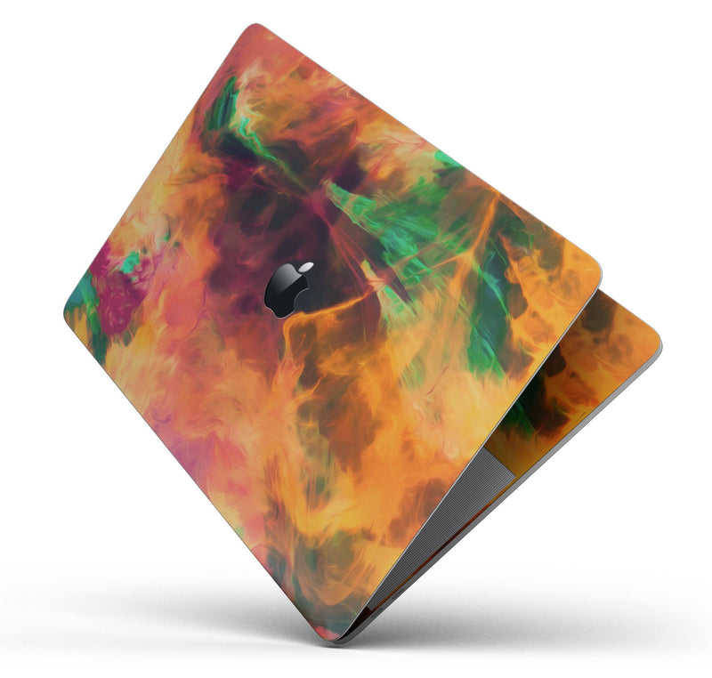 Blurred Abstract Flow V41 - Skin Decal Wrap Kit Compatible with the Apple MacBook Pro, Pro with Touch Bar or Air (11", 12", 13", 15" & 16" - All Versions Available)