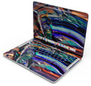 Blurred Abstract Flow V49 - Skin Decal Wrap Kit Compatible with the Apple MacBook Pro, Pro with Touch Bar or Air (11", 12", 13", 15" & 16" - All Versions Available)