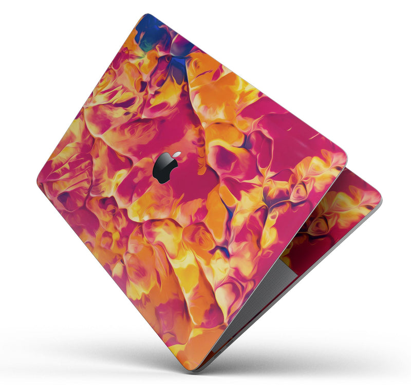 Blurred Abstract Flow V54 - Skin Decal Wrap Kit Compatible with the Apple MacBook Pro, Pro with Touch Bar or Air (11", 12", 13", 15" & 16" - All Versions Available)