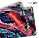 Blurred Abstract Flow V55 - Skin Decal Wrap Kit Compatible with the Apple MacBook Pro, Pro with Touch Bar or Air (11", 12", 13", 15" & 16" - All Versions Available)