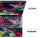 Blurred Abstract Flow V57 - Skin Decal Wrap Kit Compatible with the Apple MacBook Pro, Pro with Touch Bar or Air (11", 12", 13", 15" & 16" - All Versions Available)