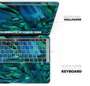 Blurred Abstract Flow V8 - Skin Decal Wrap Kit Compatible with the Apple MacBook Pro, Pro with Touch Bar or Air (11", 12", 13", 15" & 16" - All Versions Available)