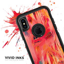 Blurred Abstract Flow V10 - Skin Kit for the iPhone OtterBox Cases