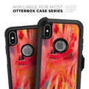 Blurred Abstract Flow V10 - Skin Kit for the iPhone OtterBox Cases