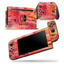 Blurred Abstract Flow V10 - Skin Wrap Decal for Nintendo Switch Lite Console & Dock - 3DS XL - 2DS - Pro - DSi - Wii - Joy-Con Gaming Controller