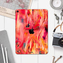 Blurred Abstract Flow V10 - Full Body Skin Decal for the Apple iPad Pro 12.9", 11", 10.5", 9.7", Air or Mini (All Models Available)