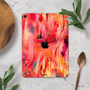 Blurred Abstract Flow V10 - Full Body Skin Decal for the Apple iPad Pro 12.9", 11", 10.5", 9.7", Air or Mini (All Models Available)