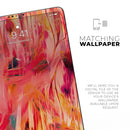 Blurred Abstract Flow V10 - Full Body Skin Decal for the Apple iPad Pro 12.9", 11", 10.5", 9.7", Air or Mini (All Models Available)