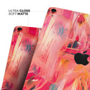 Blurred Abstract Flow V10 - Full Body Skin Decal for the Apple iPad Pro 12.9", 11", 10.5", 9.7", Air or Mini (All Models Available)