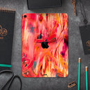 Blurred Abstract Flow V10 - Full Body Skin Decal for the Apple iPad Pro 12.9", 11", 10.5", 9.7", Air or Mini (All Models Available)