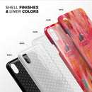 Blurred Abstract Flow V10 - iPhone X Swappable Hybrid Case