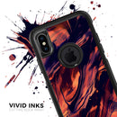 Blurred Abstract Flow V11 - Skin Kit for the iPhone OtterBox Cases