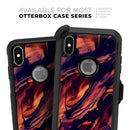 Blurred Abstract Flow V11 - Skin Kit for the iPhone OtterBox Cases