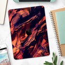 Blurred Abstract Flow V11 - Full Body Skin Decal for the Apple iPad Pro 12.9", 11", 10.5", 9.7", Air or Mini (All Models Available)