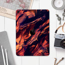 Blurred Abstract Flow V11 - Full Body Skin Decal for the Apple iPad Pro 12.9", 11", 10.5", 9.7", Air or Mini (All Models Available)