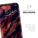 Blurred Abstract Flow V11  - Protective Skin Wrap & Decal – Compatible with iPhone SE to iPhone 17 Pro Max (All Models)