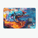 Blurred Abstract Flow V12 - Premium Protective Decal Skin-Kit for the Apple Credit Card