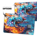 Blurred Abstract Flow V12 - Premium Protective Decal Skin-Kit for the Apple Credit Card