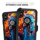Blurred Abstract Flow V12 - Skin Kit for the iPhone OtterBox Cases