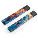 Blurred Abstract Flow V12 - Premium Decal Protective Skin-Wrap Sticker compatible with the Juul Labs vaping device
