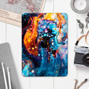 Blurred Abstract Flow V12 - Full Body Skin Decal for the Apple iPad Pro 12.9", 11", 10.5", 9.7", Air or Mini (All Models Available)