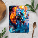 Blurred Abstract Flow V12 - Full Body Skin Decal for the Apple iPad Pro 12.9", 11", 10.5", 9.7", Air or Mini (All Models Available)