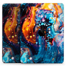Blurred Abstract Flow V12 - Full Body Skin Decal for the Apple iPad Pro 12.9", 11", 10.5", 9.7", Air or Mini (All Models Available)