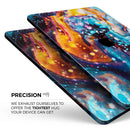 Blurred Abstract Flow V12 - Full Body Skin Decal for the Apple iPad Pro 12.9", 11", 10.5", 9.7", Air or Mini (All Models Available)