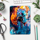 Blurred Abstract Flow V12 - Full Body Skin Decal for the Apple iPad Pro 12.9", 11", 10.5", 9.7", Air or Mini (All Models Available)