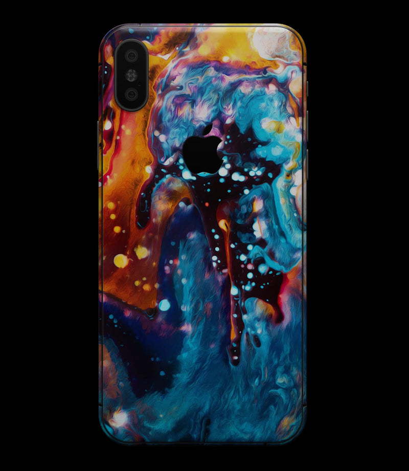 Blurred Abstract Flow V12 - iPhone XS MAX, XS/X, 8/8+, 7/7+, 5/5S/SE Skin-Kit (All iPhones Available)