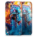 Blurred Abstract Flow V12  - Protective Skin Wrap & Decal – Compatible with iPhone SE to iPhone 17 Pro Max (All Models)