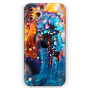 Blurred Abstract Flow V12  - Protective Skin Wrap & Decal – Compatible with iPhone SE to iPhone 17 Pro Max (All Models)