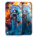 Blurred Abstract Flow V12  - Protective Skin Wrap & Decal – Compatible with iPhone SE to iPhone 17 Pro Max (All Models)