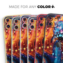 Blurred Abstract Flow V12  - Protective Skin Wrap & Decal – Compatible with iPhone SE to iPhone 17 Pro Max (All Models)