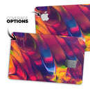 Blurred Abstract Flow V13 - Premium Protective Decal Skin-Kit for the Apple Credit Card