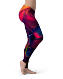 Blurred Abstract Flow V13 - All Over Print Womens Leggings / Yoga or Workout Pants