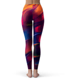 Blurred Abstract Flow V13 - All Over Print Womens Leggings / Yoga or Workout Pants