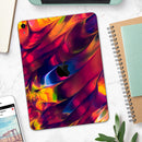 Blurred Abstract Flow V13 - Full Body Skin Decal for the Apple iPad Pro 12.9", 11", 10.5", 9.7", Air or Mini (All Models Available)