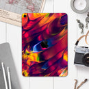 Blurred Abstract Flow V13 - Full Body Skin Decal for the Apple iPad Pro 12.9", 11", 10.5", 9.7", Air or Mini (All Models Available)