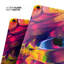Blurred Abstract Flow V13 - Full Body Skin Decal for the Apple iPad Pro 12.9", 11", 10.5", 9.7", Air or Mini (All Models Available)