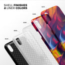 Blurred Abstract Flow V13 - iPhone X Swappable Hybrid Case