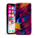 Blurred Abstract Flow V13 - iPhone X Swappable Hybrid Case